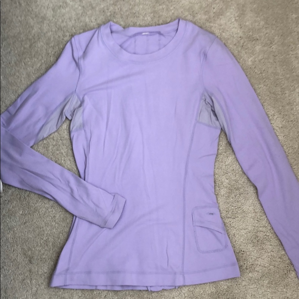 LULULEMON Ruffle Long Sleeve